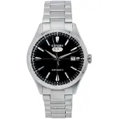 Citizen C7 Series Stainless Steel Black Dial Automatic NH8391-51E Herrklocka svart