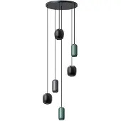 LUCANDE Taklampa , Narion, dimbara, Flerfärgad, Matsal, Metall, Modern