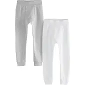 Next Leggings gråmelerad / vit