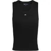 Tommy Hilfiger Tommy Jeans Ribbed Scoop Neck Slim Tank Top
