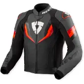 REV'IT! Quantum 3 perforerad motorcykel läderjacka