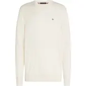 Tommy Hilfiger Flag Embroidery V Neck Jumper