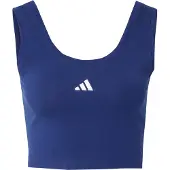 Adidas Sporttopp 'Essentials' mörkblå / vit