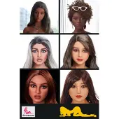 Irontech Doll Extra huvud (TPE Original)
