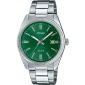 Casio Herrarmbandsur - - Kvarts - Analog visning - Armband i rostfritt stål - Mineralglas