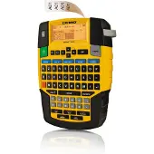 Dymo Rhino 4200 - Etikettskrivare - svartvit - termisk överföring - Rulle (1,9 cm) - 180 dpi - upp till 15 mm/sek - kniv - gul