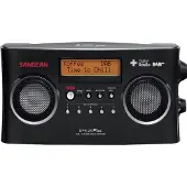 Sangean Väskradio DPR-25+ DAB+, FM Batteri-laddningsfunktion Svart