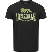 Lonsdale T-shirt ljusgrön / svart