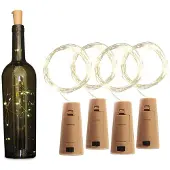 24.Se 4-Pack LED Flasklampor / Flaskbelysning