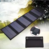 24.Se Portabel Solpanel 5V 1A