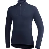 Woolpower Zip Turtleneck 400 Dark Navy