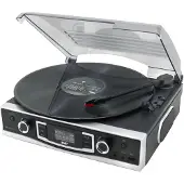 Soundmaster PL590SW Kompaktstereo Skivspelare, DAB+, FM, AUX, USB Inspelningsfunktion Svart