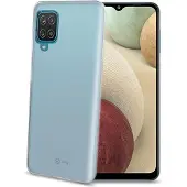 Celly Gelskin - Baksidesskydd för mobiltelefon - termoplastisk polyuretan (TPU) - transparent - för Samsung Galaxy A12