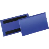 Durable Magnetisk etikettväska 174207 Blå 150 mm x 76 mm