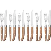 WMF Ranch - Steak knife/fork set - 12 st. - 24 cm - rostfritt stål