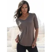 LASCANA Blus brun