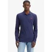 Levi's Slim Housemark Pikétröja Med Lång ärm
