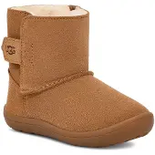 Ugg unisex för barn. 1157634T Keelan II Ankelkängor i brunt läder (27.5), Hud, Karta, Kardborreband, Casual, barnmode