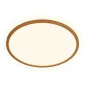 Briloner Taklampa Tava Wood, Ljust trä, Vardagsrum / matsal, Syntetmaterial, Taklampa