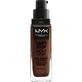 Nyx Can't Stop Won't Stop 24-Hour Foundation Flytande foundation 30 ml Nr. 22.5 - Warm Walnut