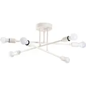 Opviq Taklampa Flower 177 , dimbar, Creme / bärnsten, Vardagsrum / matsal, Metall, Modern, Taklampa