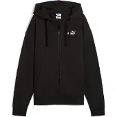 Puma Sportsweatjacka 'Ess No. 1' svart / vit