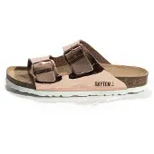 Bayton Pantolette 'Tracy' puder / svart