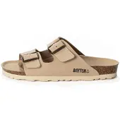 Bayton Pantolette 'Atlas' beige / svart