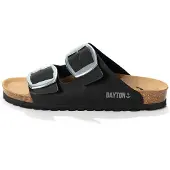 Bayton Pantolette 'ALICANTE' grå / svart