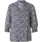 ONLY Blus 'ONLRaya' nattblå / vit