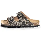 Bayton Pantolette 'Atlas' beige / brun / svart