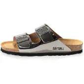 Bayton Pantolette 'Atlas' svart / silver