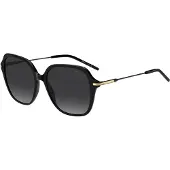 BOSS Black-acetate sunglasses with metal temples