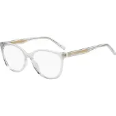HUGO Clear-acetate optical frames with gold-tone core wire
