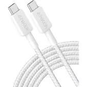 Anker A81F7G21, 3 m, USB C, USB C, Vit