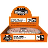 Cmt Sågklinga för trä Contractor; 190x2.2x30; Z24; 20°