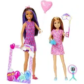 Barbie Firande Roligt Födelsedags Skipper och Stacie Dockor 2-Pack