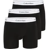 Calvin Klein 3 Pack Boxer Briefs Icon Cotton Stretch