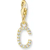 Thomas Sabo Charm Club Charmista bokstavssmycken C guld 1966-414-14