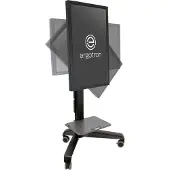 Ergotron 24-192-085 Neo-Flex Mobile MediaCenter UHD TV-golvstativ 127,0 cm (50) - 165,1 cm (65) Tiltbar, Roterbar, Justerbar i höjd Constant Force Technology