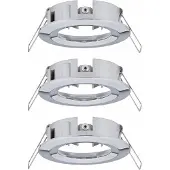 Paulmann 92482 EBL Choose Monteringsring Set 3 st 10 W Krom