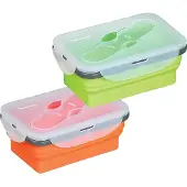 Klausberg silikon vikbar lunchlåda KB-7021