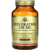 Solgar Solgar, Resveratrol, 250 mg, 60 Softgels