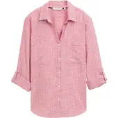 Tom Tailor With Slub Structure 1035247 Blus Med Lång ärm