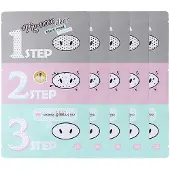 Holika Holika Pig Nose Clear Black Head 3-stegssats (5-pack)