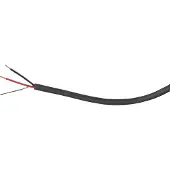 KASH 70I120 Mikrofonkabel 2 x 0.12 mm² Svart 20 m