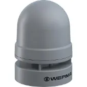 Werma Signaltechnik Signalsiren 160.700.75 Mini Sounder Dauer/Puls 24VAC/DC GY Pulston, Kontinuerlig ton 24 V 95 dB