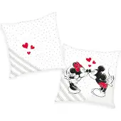 Herding Mickey och Minnie mjuk velboa Pude