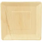 Papstar PAP85500, Tallrik, Torg, Palmblad, Trä, Monokromatiskt, 25 styck
