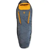 Nemo - Sovsäckar trekking - Forte Mens 35 Fortress/Mango för Unisex - Storlek Lång - Blå
